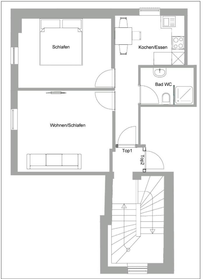 Idyllische In Zentrumsnaehe Mit Parkplatz 1 Apartment Gmunden